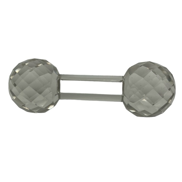 Vintage crystal faceted cut knife rest - Picture 1 of 8